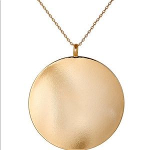KENNETH JAY LANE Disc Pendant Necklace